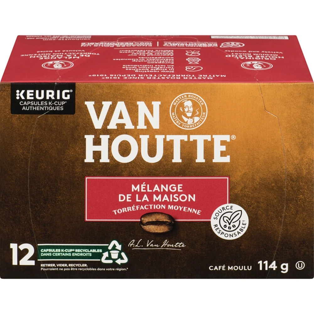 Original House Blend, Medium Roast, K-Cup Coffee Pods, 12 Count