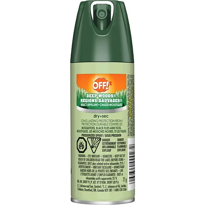 OFF!® Deep Woods® Insect Repellent Dry