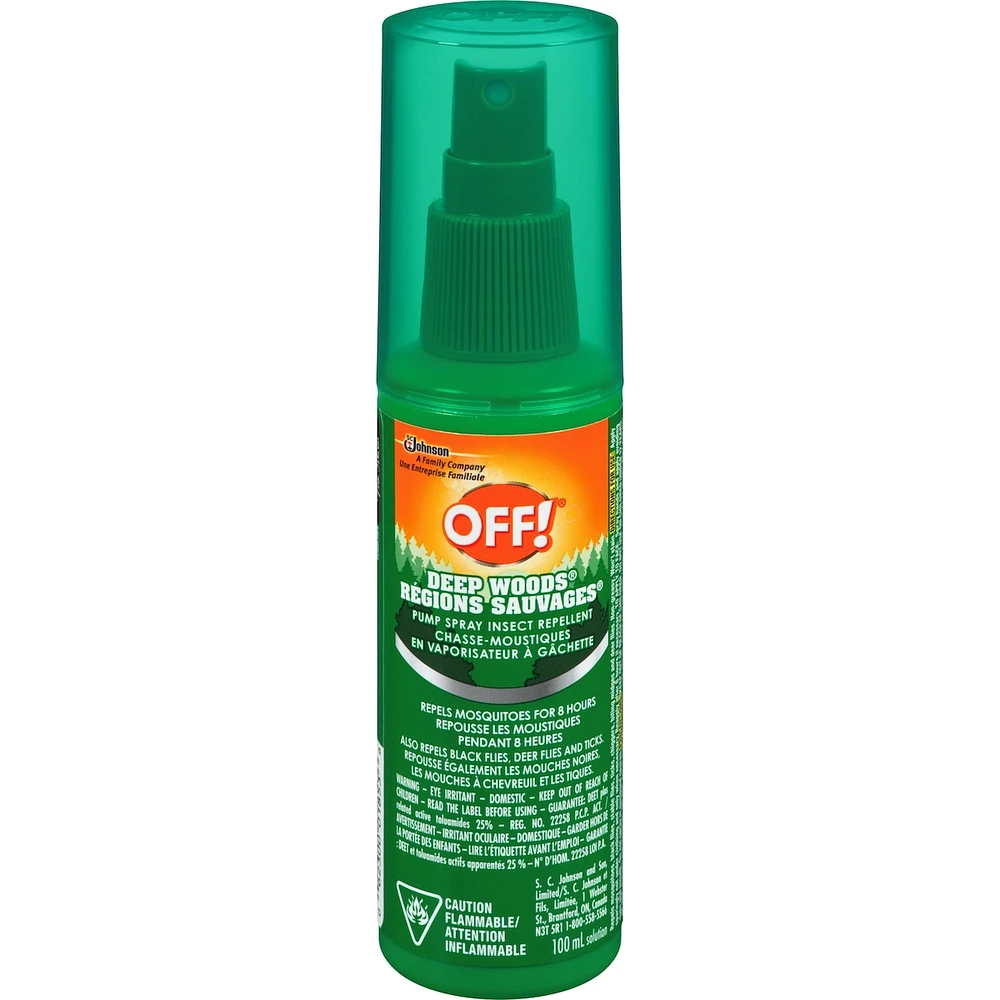 OFF!® Deep Woods® Pump Spray Insect Repellent