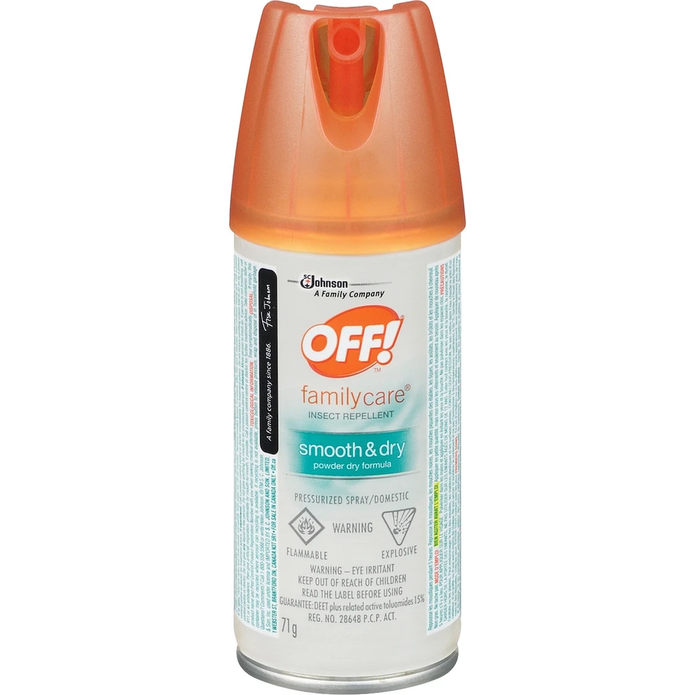 OFF!® FamilyCare® Insect Repellent (Smooth & Dry)