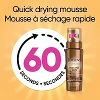 Natural Glow Instant Sun Sunless Tanning Mousse