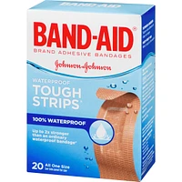 Tough-Strips Adhesive Bandages, Waterproof