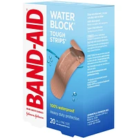 Tough-Strips Adhesive Bandages, Waterproof