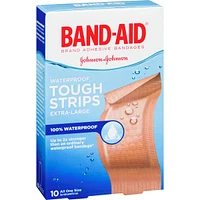 Tough-Strips Adhesive Bandages, Waterproof Extra Large