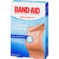 Tough-Strips Adhesive Bandages, Waterproof Extra Large