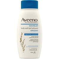Aveeno Unscented Body Wash for Dry Skin Relief ML