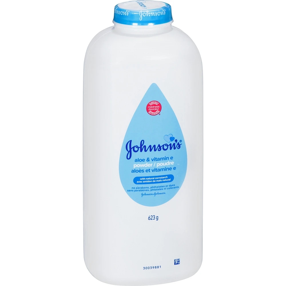 Baby Powder with Aloe Vera, Vitamin E