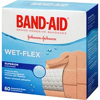 Wet-Flex Adhesive Bandages, Waterproof