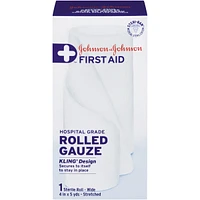 Rolled First Aid Gauze, 10 Centimetres by 4.5 Metres