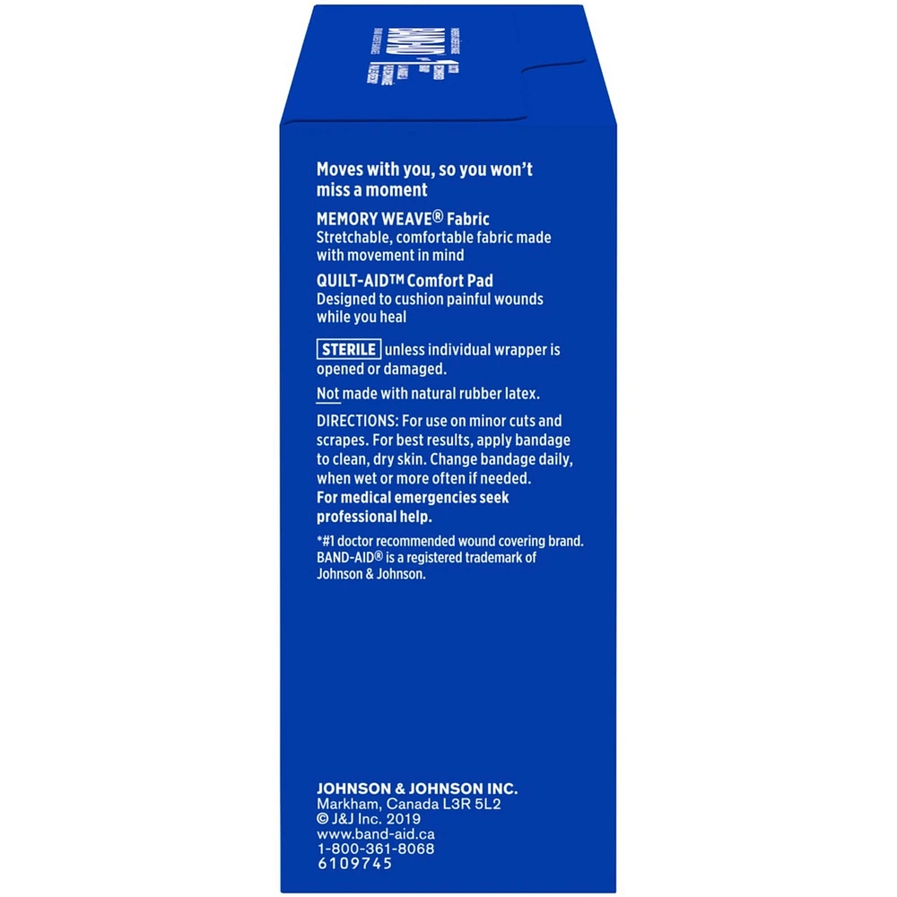 Flexible Fabric Adhesive Bandages