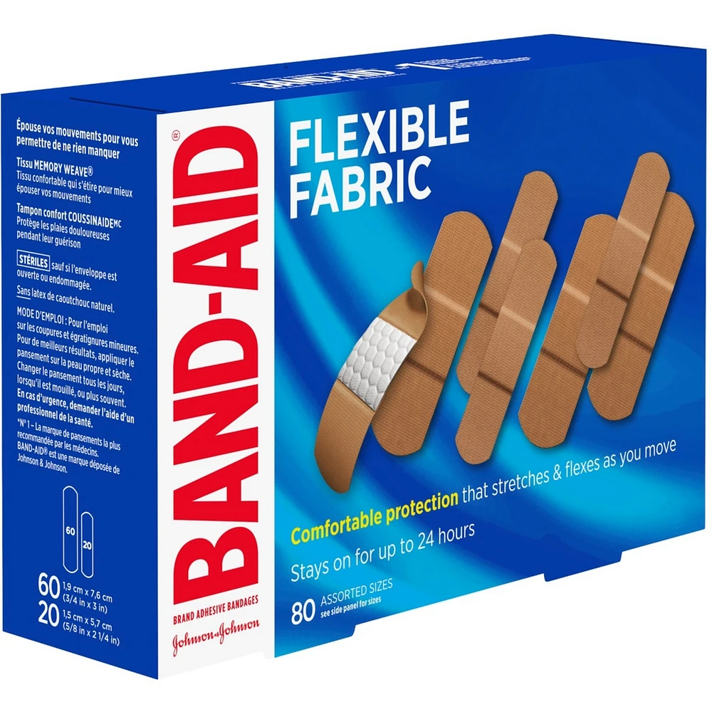 Flexible Fabric Adhesive Bandages
