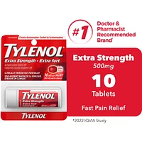 Extra Strength Pain Relief Acetaminophen 500mg EZTabs