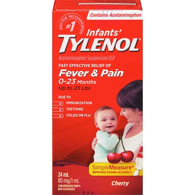 Infants' Medicine, Fever & Pain Drops