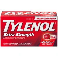 Acétaminophène à 500 mg, analgésique, extra fort