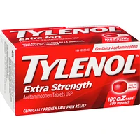 Acétaminophène à 500 mg, analgésique, extra fort