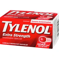 Acétaminophène à 500 mg, analgésique, extra fort