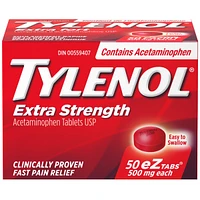 Acétaminophène à 500 mg, extra fort, comprimés FaciliT