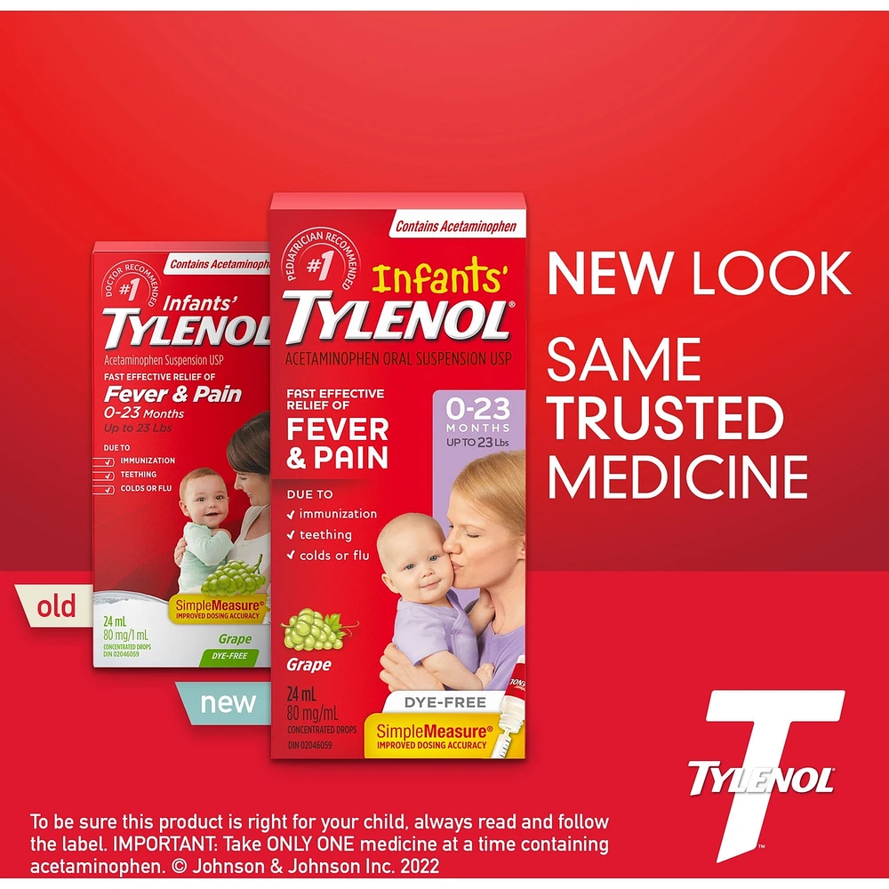 Infants' Medicine, Fever & Pain Drops