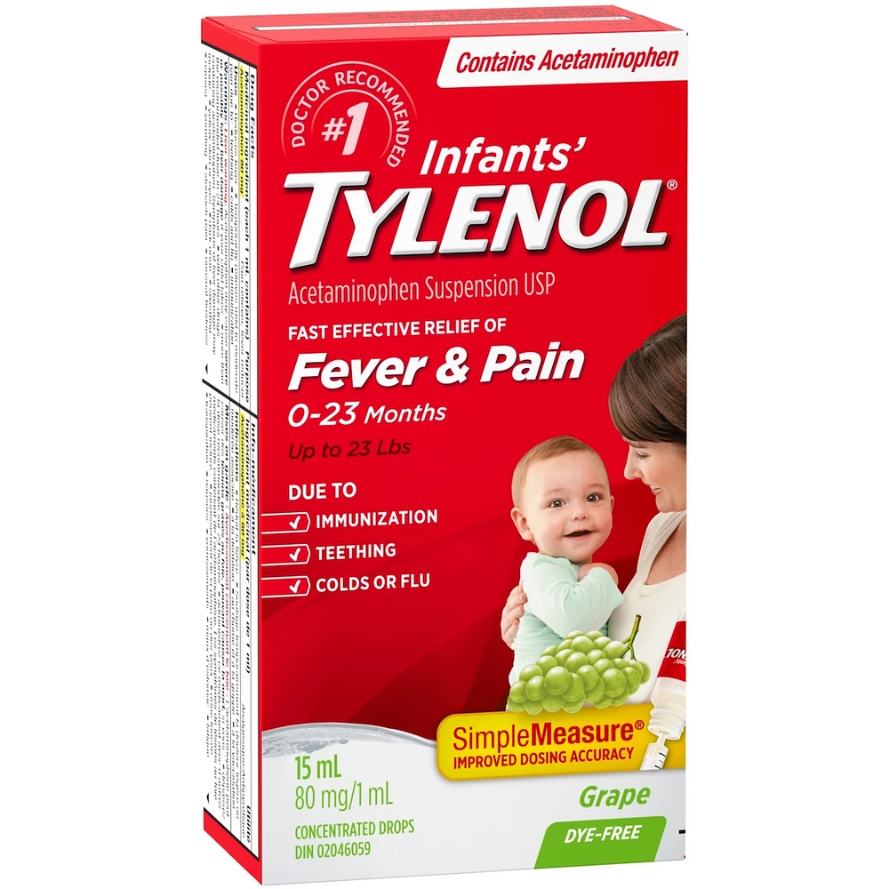 Infants' Medicine, Fever & Pain Drops