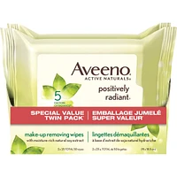 Active Naturals® Positively Radiant® Make-up Removing Wipes Duo Pack