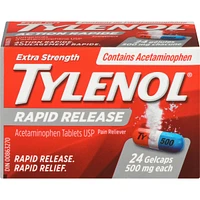 Acétaminophène à 500 mg, gélules à action rapide