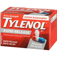 Acétaminophène à 500 mg, gélules à action rapide