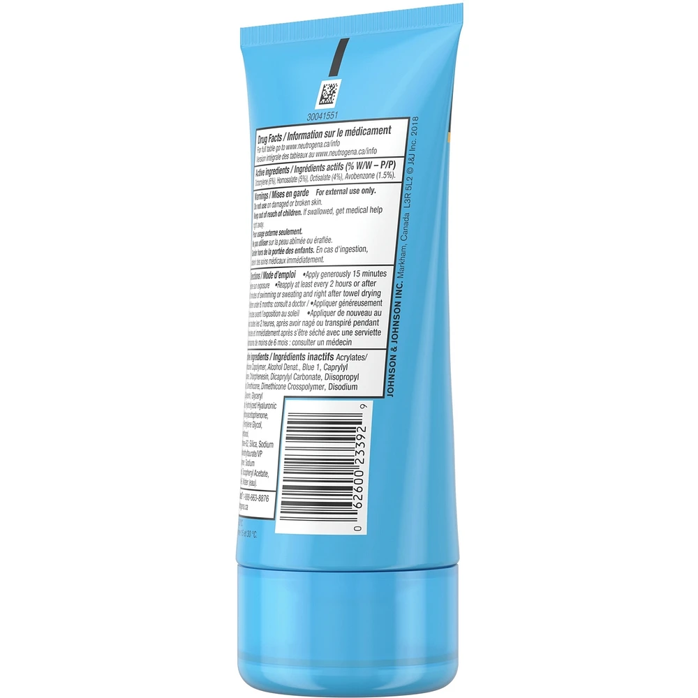 Hydro Boost Water Gel Lotion Sunscreen SPF 30 with Hyaluronic Acid