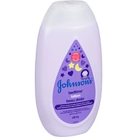 Johnson's Baby Bedtime Moisturizing Lotion and Cream for Dry Skin 400mL