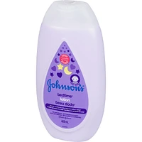 Johnson's Baby Bedtime Moisturizing Lotion and Cream for Dry Skin 400mL