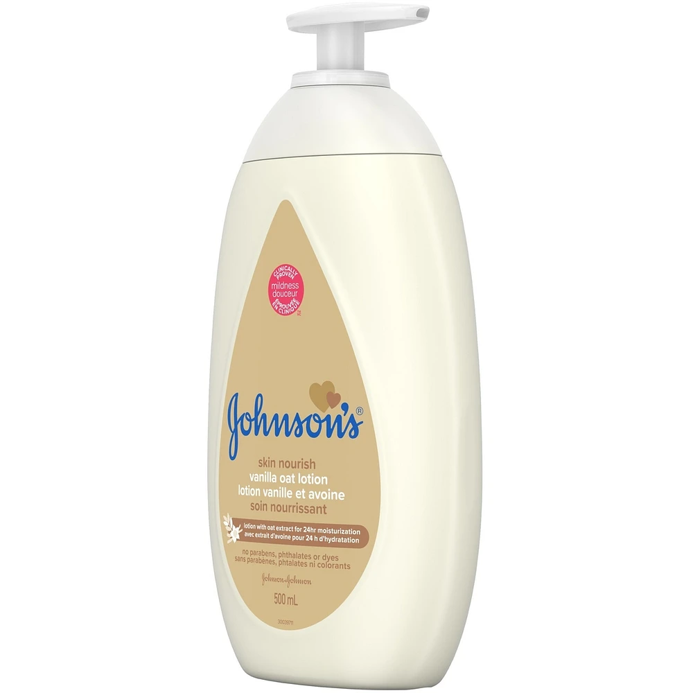 Baby Lotion for Dry Skin, Skin Nourish Vanilla Oat