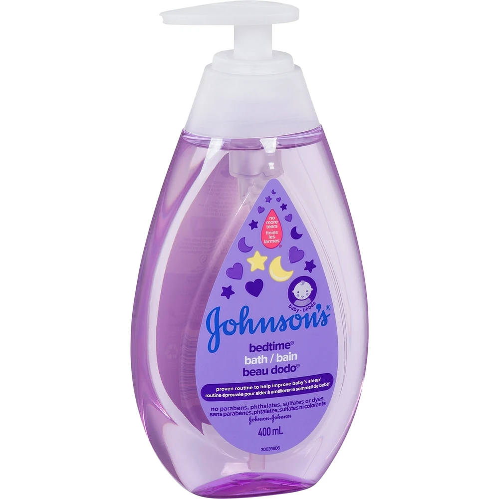 Johnson's Baby Bedtime Bath Wash, Baby Wash and Cleanser 400mL