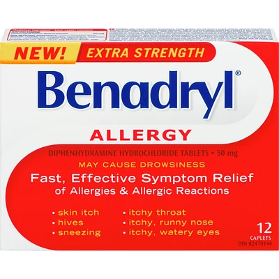 Extra Strength Allergy Medicine