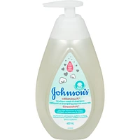 Johnson's Baby Newborn  Bath Wash and Shampoo, CottonTouch Body Wash 400mL