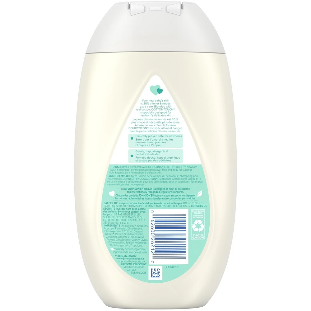 Baby Newborn Face and Body Lotion, CottonTouch Cream
