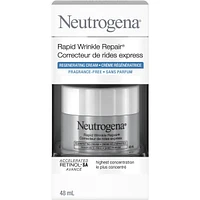 Rapid Wrinkle Repair Regenerating Retinol Face Moisturizer, Fragrance Free