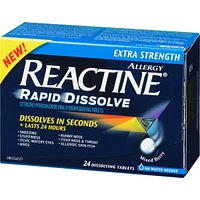 Rapid Dissolve Extra Strength 24 Hour Allergy Medicine