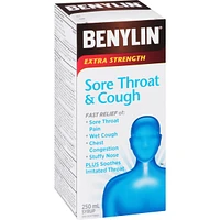 Extra Strength Sore Throat & Cough Relief Syrup