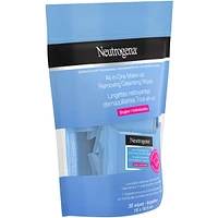 All-in-One Makeup Removing Cleansing Wipe, Waterproof Mascara Removal, Plant Based Biodegradable Wipes
