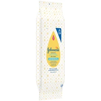 Johnson's Baby Cleansing Wipes, Sensitive Head-to-Toe Cloths, 15 cloths