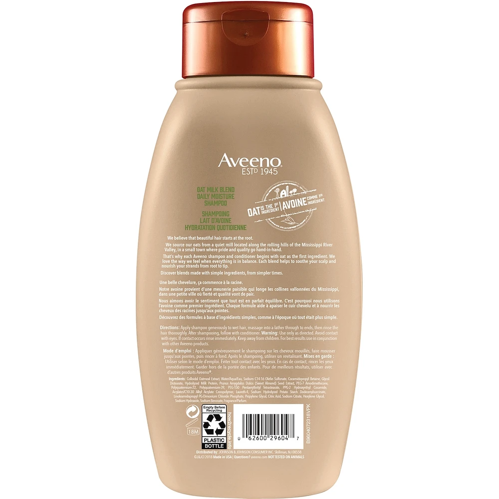 Oat Milk Blend Shampoo for Daily Moisture