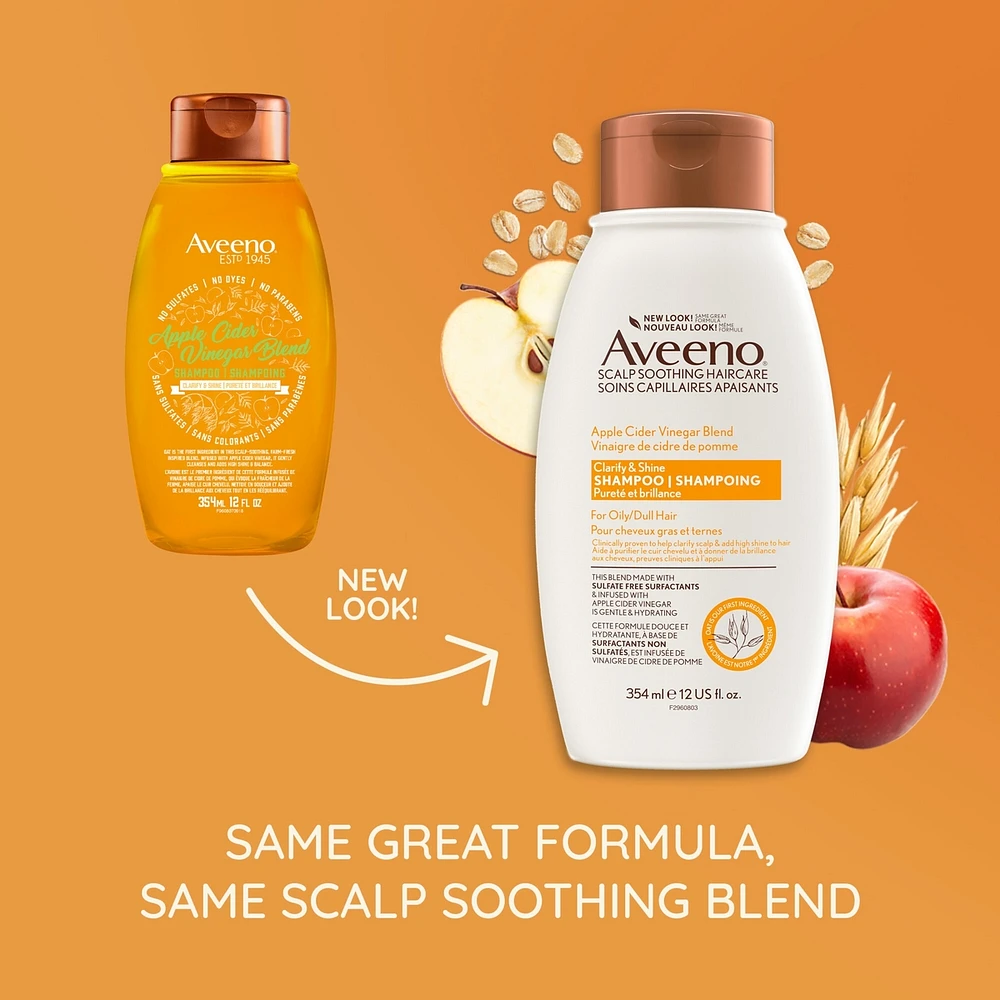Apple Cider Vinegar Blend Shampoo for Clarify & Shine