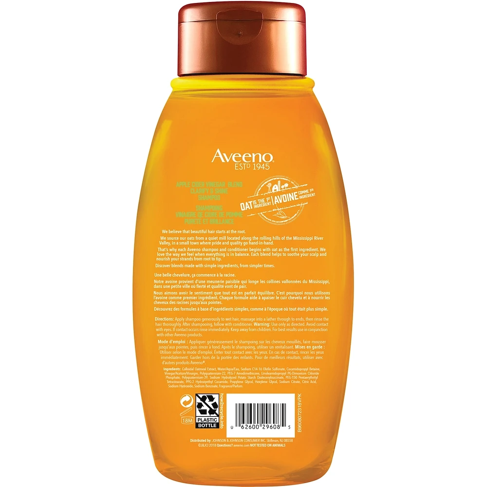 Apple Cider Vinegar Blend Shampoo for Clarify & Shine