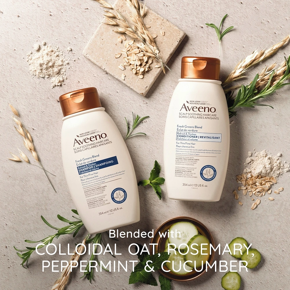 Fresh Greens Blend Shampoo for Refresh & Thicken