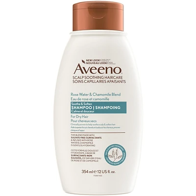 Rose Water and Chamomile Shampoo for Sensitive & Soft