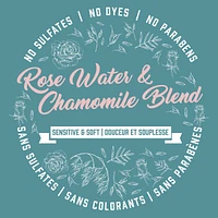 Rose Water and Chamomile Shampoo for Sensitive & Soft