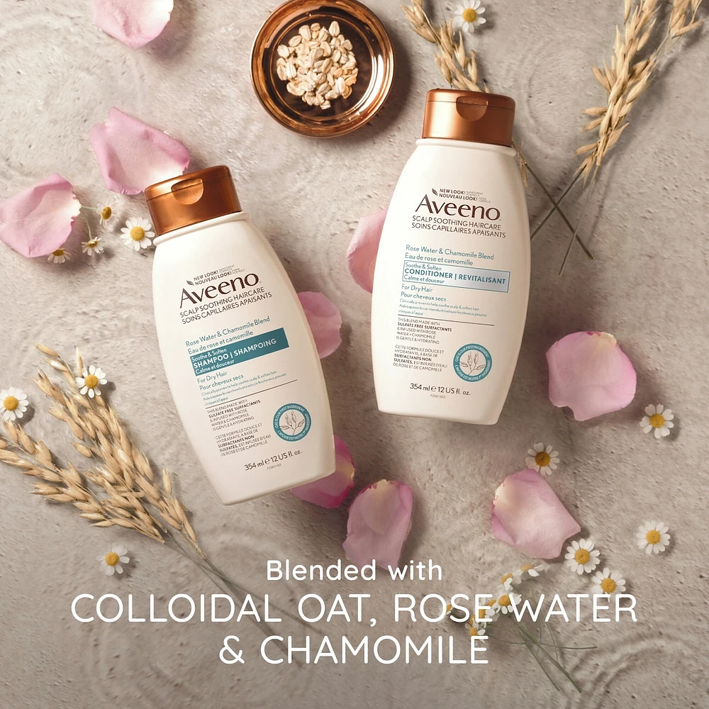 Rose Water and Chamomile Shampoo for Sensitive & Soft
