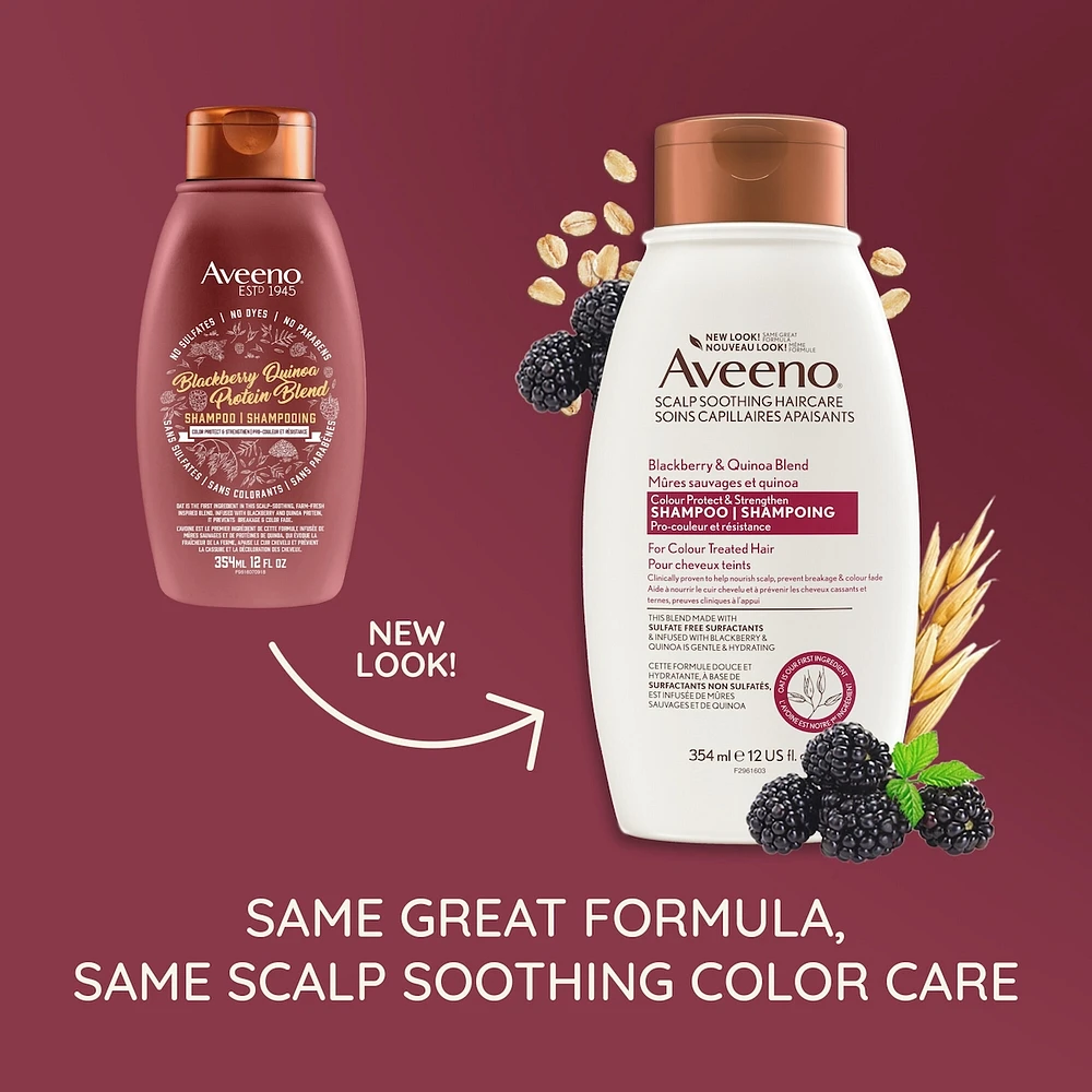 Shampoing Mûres sauvages et protéines de quinoa Pro-couleur et résistance