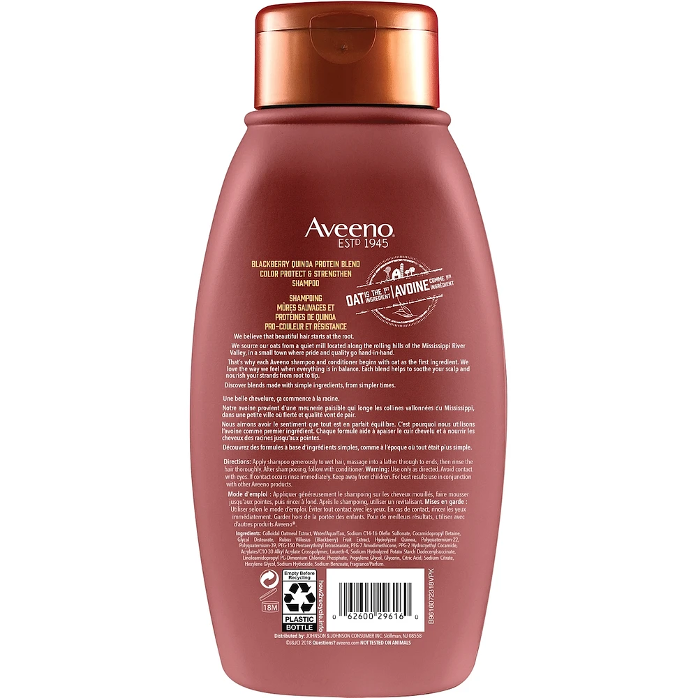 Shampoing Mûres sauvages et protéines de quinoa Pro-couleur et résistance