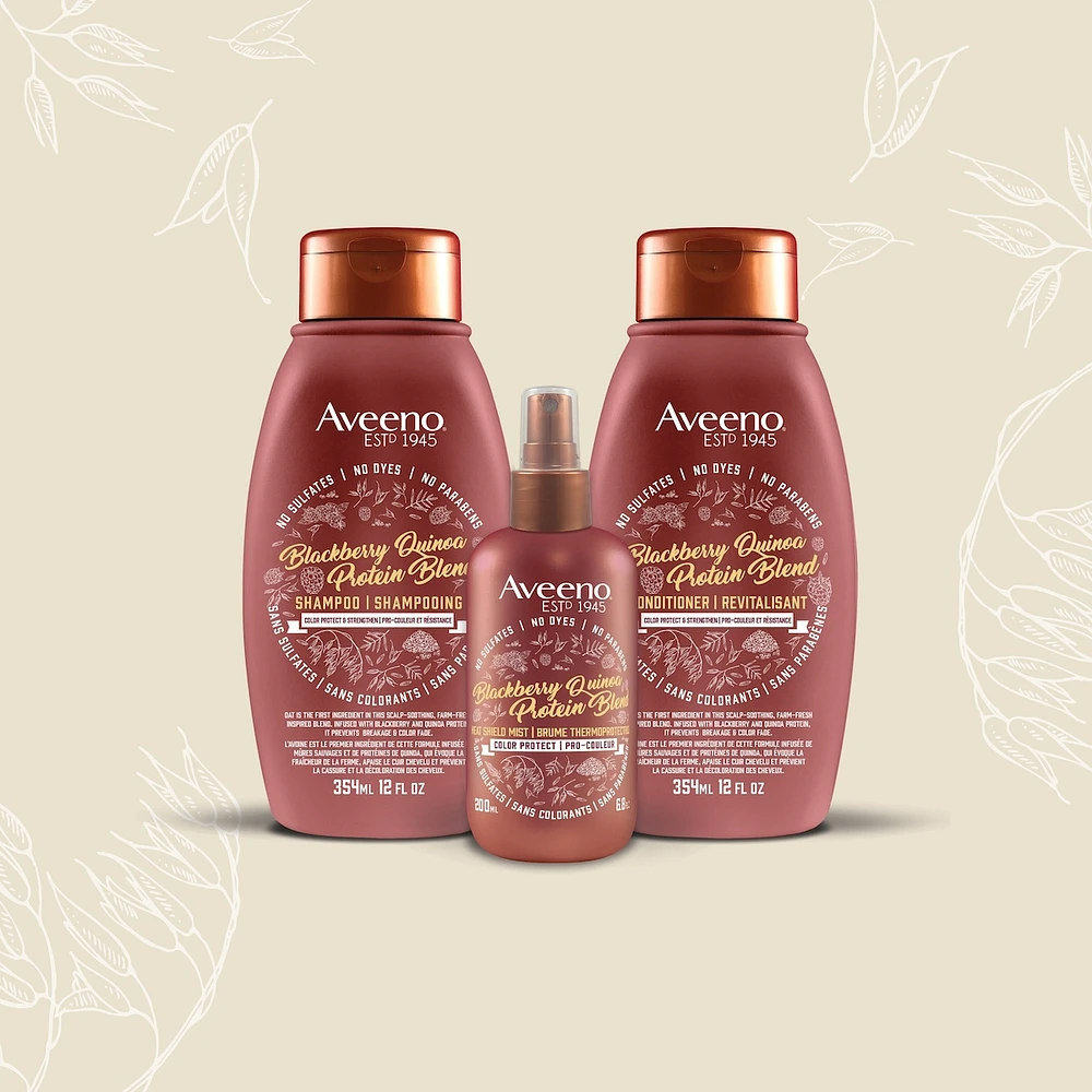 Shampoing Mûres sauvages et protéines de quinoa Pro-couleur et résistance