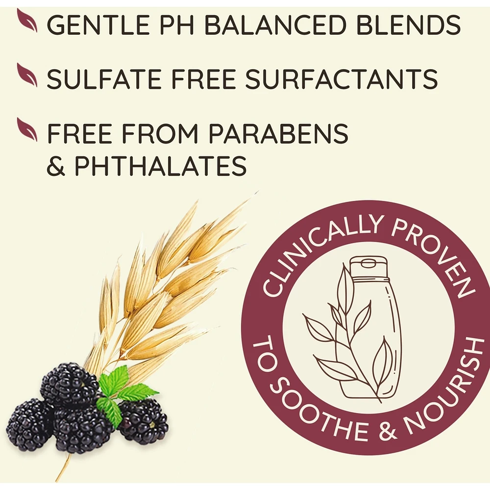 Shampoing Mûres sauvages et protéines de quinoa Pro-couleur et résistance